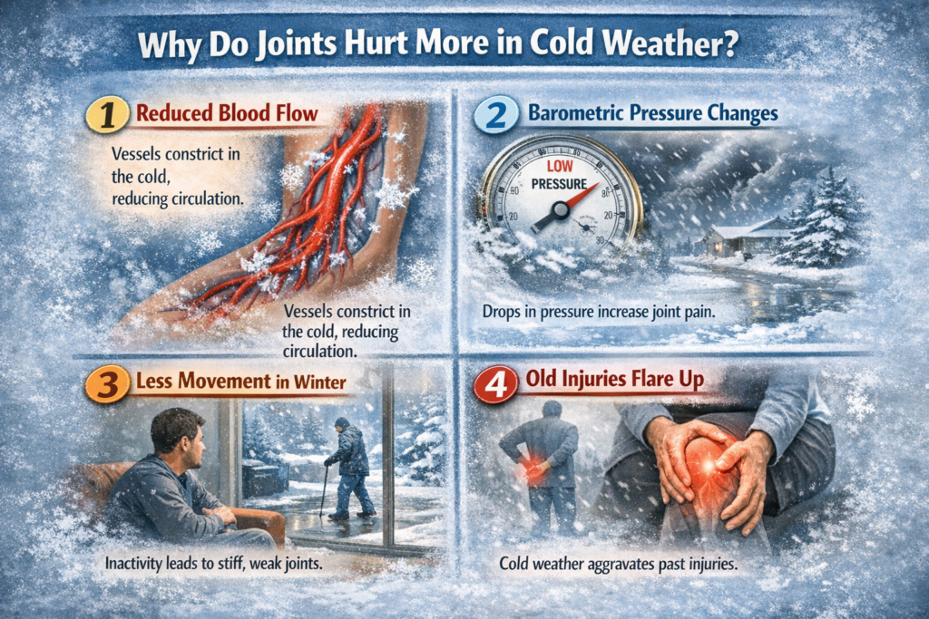❄️ Joint Pain Physiotherapy in Mississauga: 4 Proven Reasons Cold Weather Makes It Worse